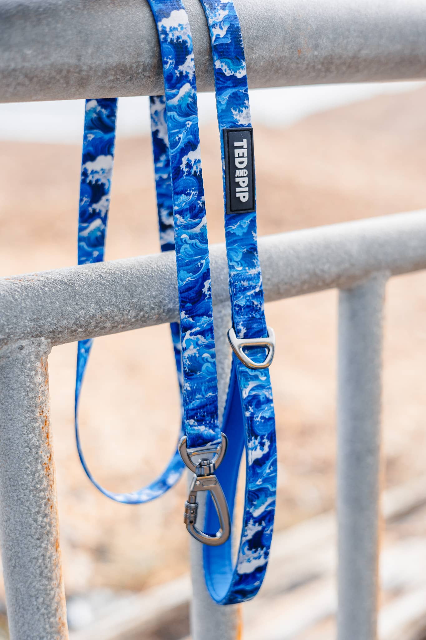 Ocean Waves - Stylish Dog Lead