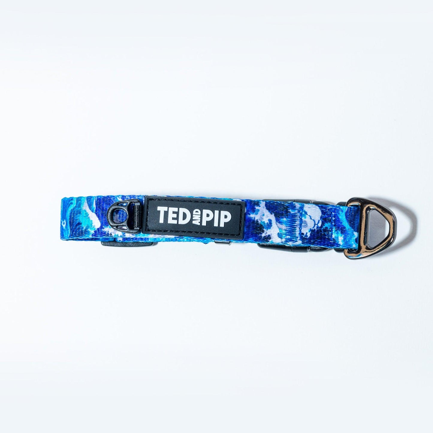 Ocean Waves - Stylish Dog Collar - Ted & Pip - Stylish Premium Dogwear